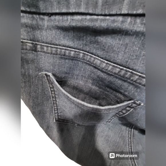 Chico's Platinum Denim Size 1.5 or M/10 Skinny Ankle Business Casual Pockets - Picture 5 of 6